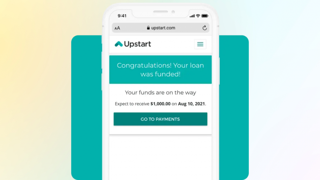 Upstart Loans app
