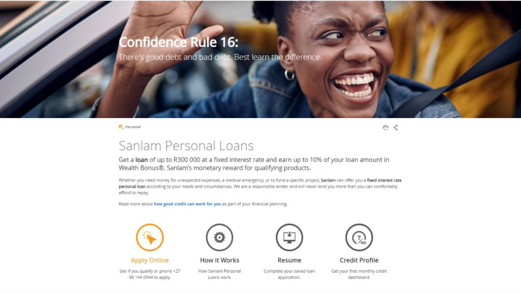 Sanlam Personal Loans